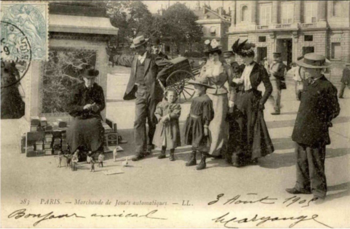 Marchand de jouets automatiques